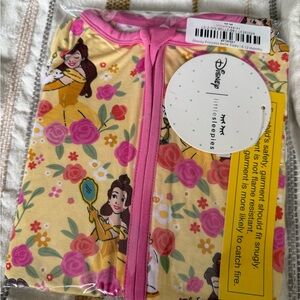 Little sleepies Disney Princess Belle Baby zippy